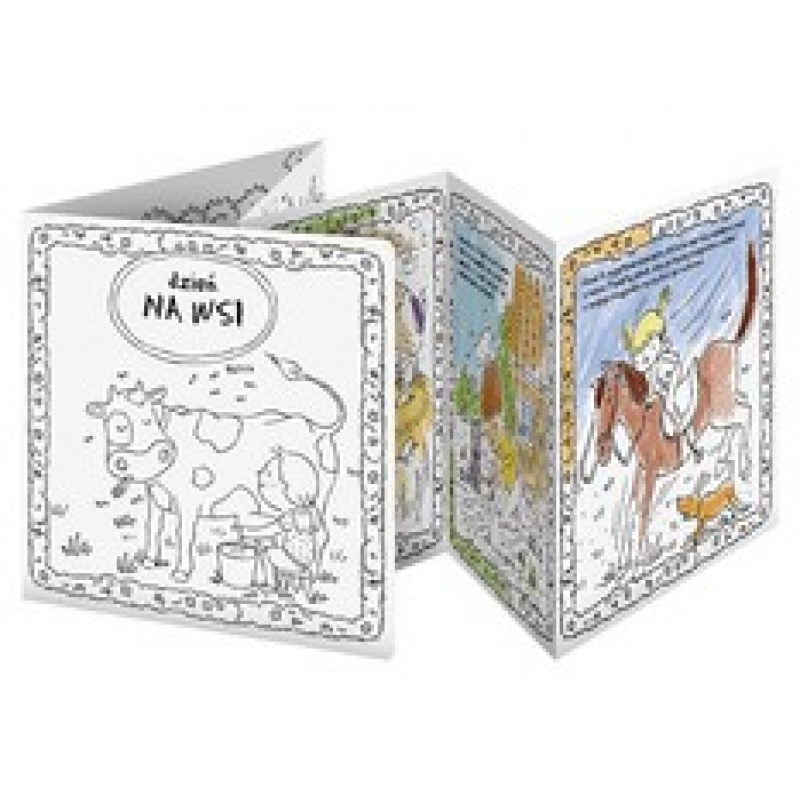 MONUMI Coloring Book - A Day in the Countryside 5+