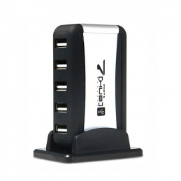 K462A HUB 2.0 USB 7 PORTS + POWER ADAPTER NEW