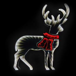 LD12 LED 3D REINDEER