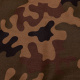 Aga Wooden Folding Deck Chair Camouflage Brown
