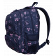 St.RIGHT School backpack four-chamber Emoji