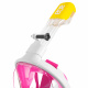 Aga Full-Face Snorkeling Mask S/M White/Pink