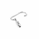 Aga Combination Lock 9x4.8 cm Silver