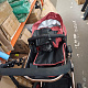 Kiduku 3-in-1 Combination Stroller Burgundy/Black 6DZ134 - SECOND QUALITY