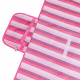 Aga Beach Picnic Blanket 200x200cm Pink