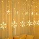 Floodlight, stars 138 LEDs, USB, remote control, warm white ISO 19746