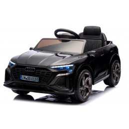 AUDI SQ8 BLACK Battery Car EVA Leather Pilot Lithium-Ion Battery