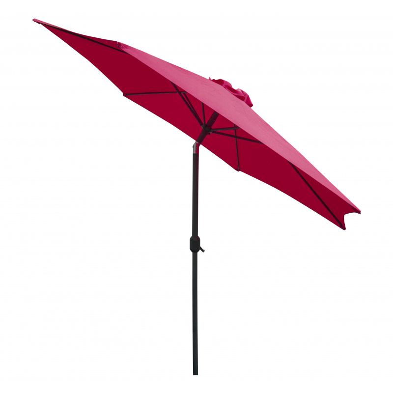 Linder Exclusiv Tilting Parasol 250 cm Dark Red