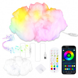 Aga Storm Cloud with RGB LED Lighting