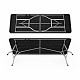 Aga Garden Folding Table 240x74x74 cm Black