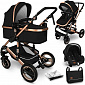 Kiduku Combined Stroller 3-in-1 Black - 6DZ124 - II. QUALITY