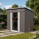 Aga Garden Shed 217x174x110 cm Gray
