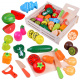 Wooden box with fruit and vegetables for magnet ZA4121