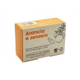 Organic Soap Bar Orange & Ginger 100 g - SAPONE DI UN TEMPO Universal