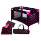 Doris Doll stroller set 5in1 Hot Pink 1