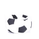 Aga Sofa bag BALL XXXL Black - White + footrest
