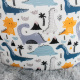 Aga Dry Pool 90x40 cm with Balls Dinosaurs