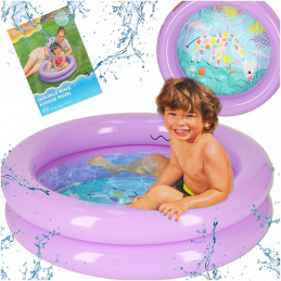 Children's Paddling Pool 61 cm Purple BESTWAY 51061