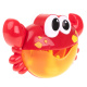 Aga Foam bath toy with bubble generator crab
