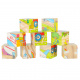 Aga Educational wooden blocks Vehicles 9 pcs