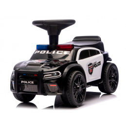 J3 BLACK POLICE Ride-On Music, Lights, Bumper