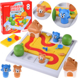 Board game PATHS - solving logical puzzles 48 tasks ZA5818 universal