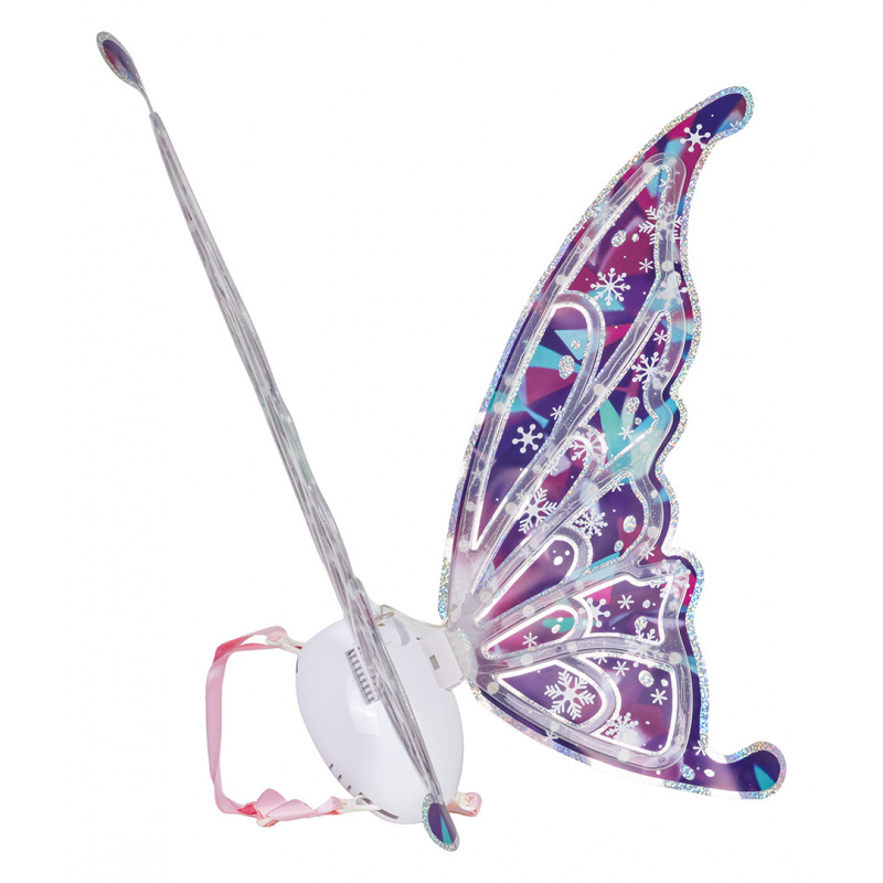 Backlit Butterfly Wings with Music