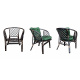 Aga Ratan Set Bahama Dark Brown/Green