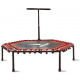 Aga Smart FITNESS Trampoline 130 cm Red + handle