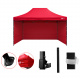 Aga Scissor stand PARTY 3x4,5m Red