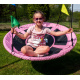 Aga Hanging swinging  circle 120 cm Pink with flags