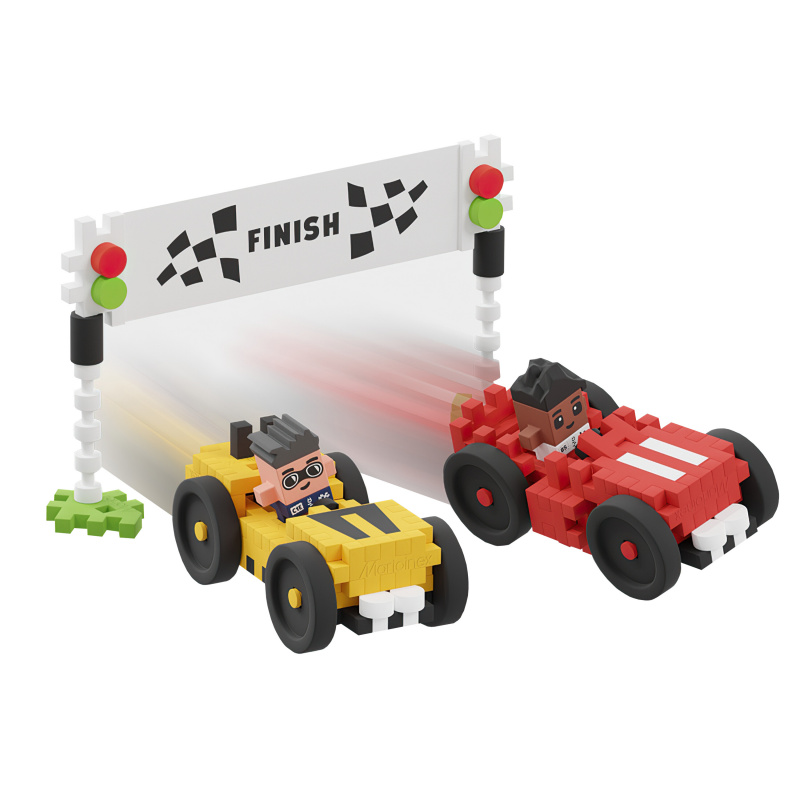 Marioinex MINI WAFFLE Race 80 pcs