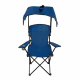 Aga Fishing Chair with Canopy Dark Blue