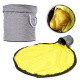 Aga Organiser Basket with play mat 2in1 Grey-Yellow