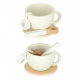 Aga Wooden coffee service for children 14 pieces