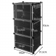 Variable shoe rack system 6 shelves ISO 12264
