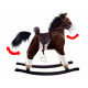 Large rocking horse ZA0052 - dark