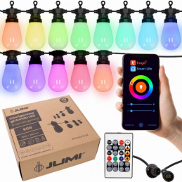 Smart Garland 20 LED Multifunctional Color - Controlled by App and Remote Control