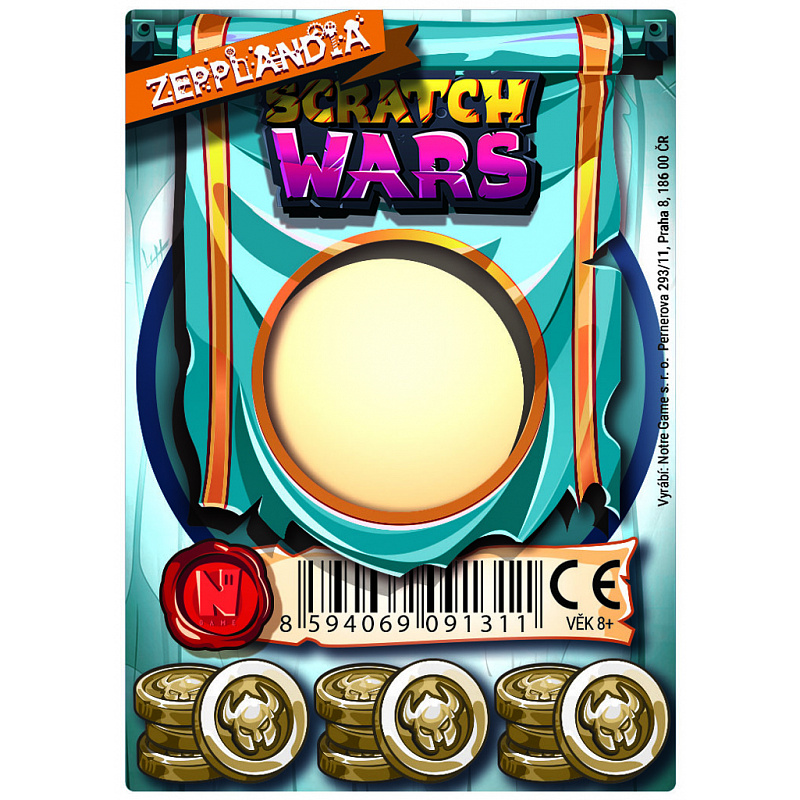 Scratch Wars - Zepplandia Weapon Card