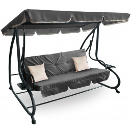 Aga Garden Swing 2in1 GRANDLUX XXL Dark Gray