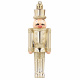 Aga Set of 4 Christmas Ornaments Nutcracker Gold