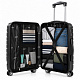 Aga Travel Luggage Set MR4681 Black