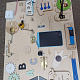 Aga Wooden sensory activity board 75 x 50 cm 6DZ132 - Grade II