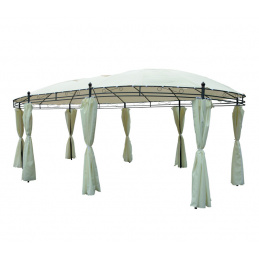 Aga Garden gazebo PAVILON OVAL MC3628 Beige