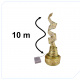 Decorative LED Ribbon 10m 100LED Christmas Tree Lights Christmas Decoration Warm White with Batteries