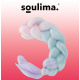 Hair Canel synthetic braids Ombre pink-blue ISO