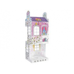 MONUMI 3D Foldable Coloring House Street Rose 4+