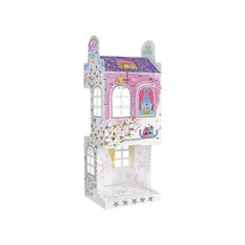 MONUMI 3D Foldable Coloring House Street Rose 4+