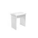 Aga Dressing Table with Mirror and LED Lighting + Stool Matte White