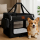 Tresko Pet Carrier for Dogs and Cats 61x42x42 cm Black